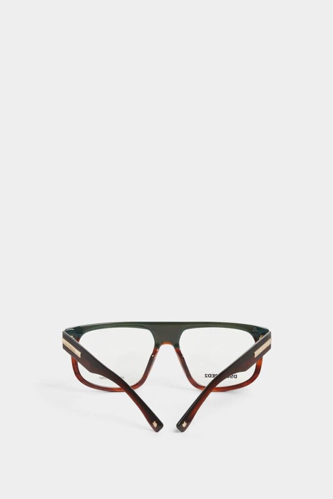 Hype Brown Horn Olive optiske briller