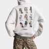 Iconique Boyfriend Fit-hettegenser med glidelås