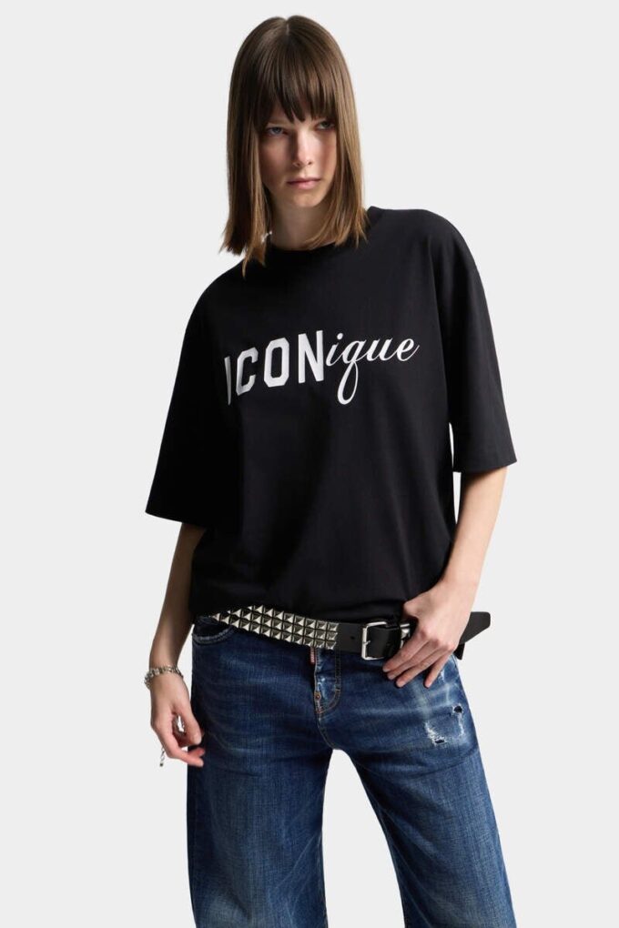 Iconique T-skjorte med løs passform