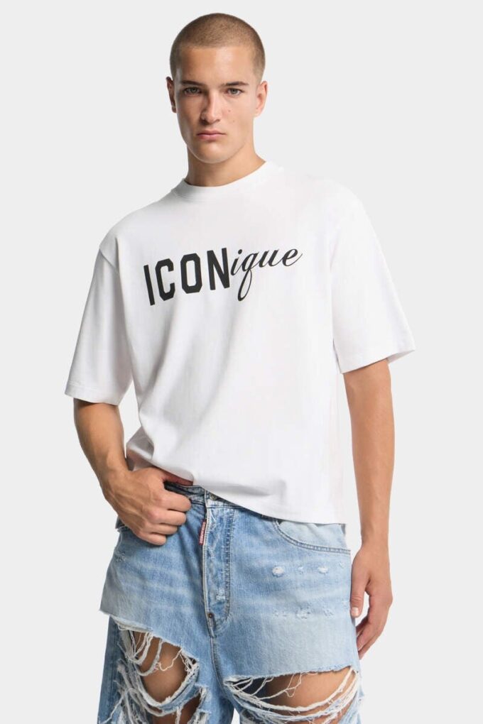 Iconique T-skjorte med løs passform