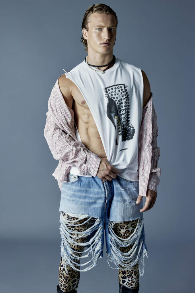 Ikonisk tank-top med sigarettpassform