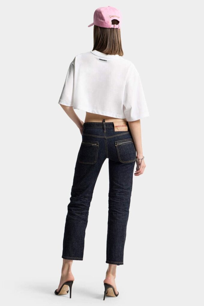 Jenna-Jeans i mørk vask
