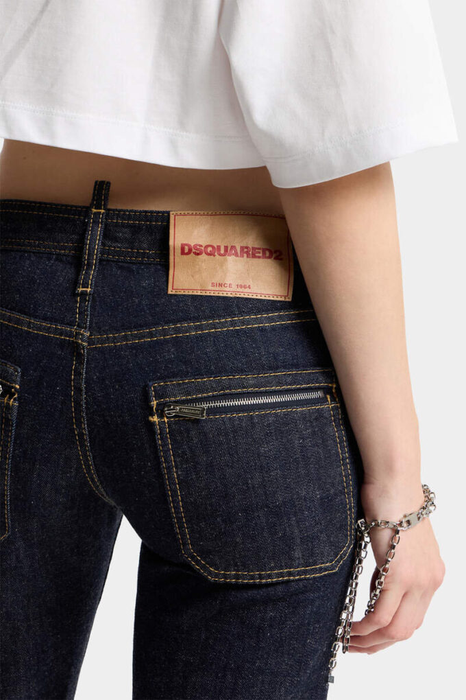 Jenna-Jeans i mørk vask