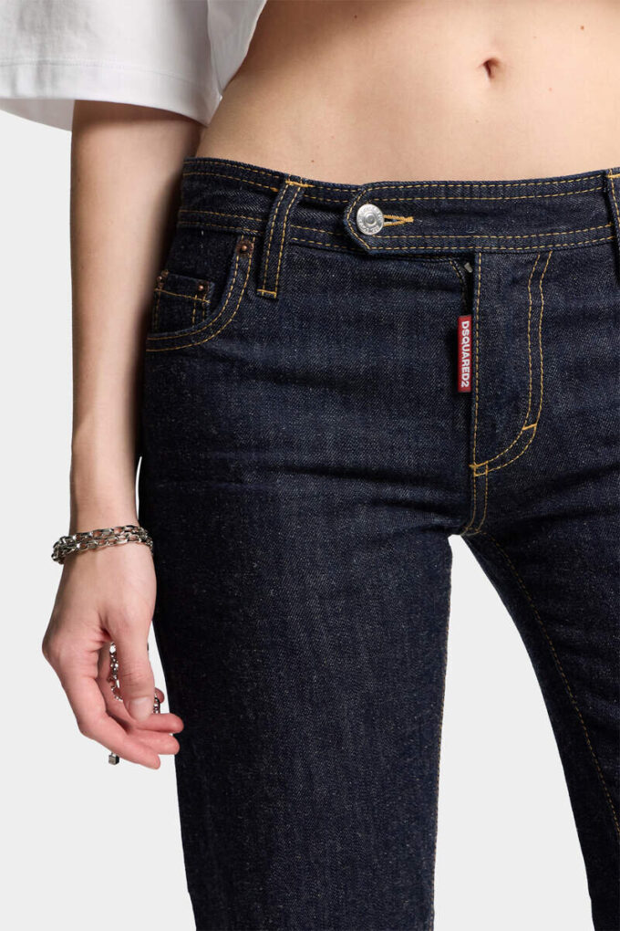 Jenna-Jeans i mørk vask