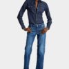Jenna-Jeans med medium vask
