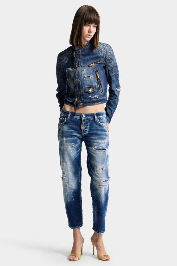 Jenna-Jeans med medium vask