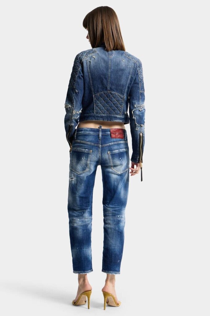 Jenna-Jeans med medium vask