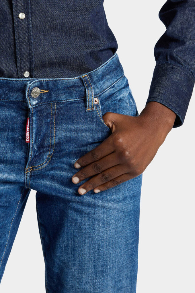 Jenna-Jeans med medium vask