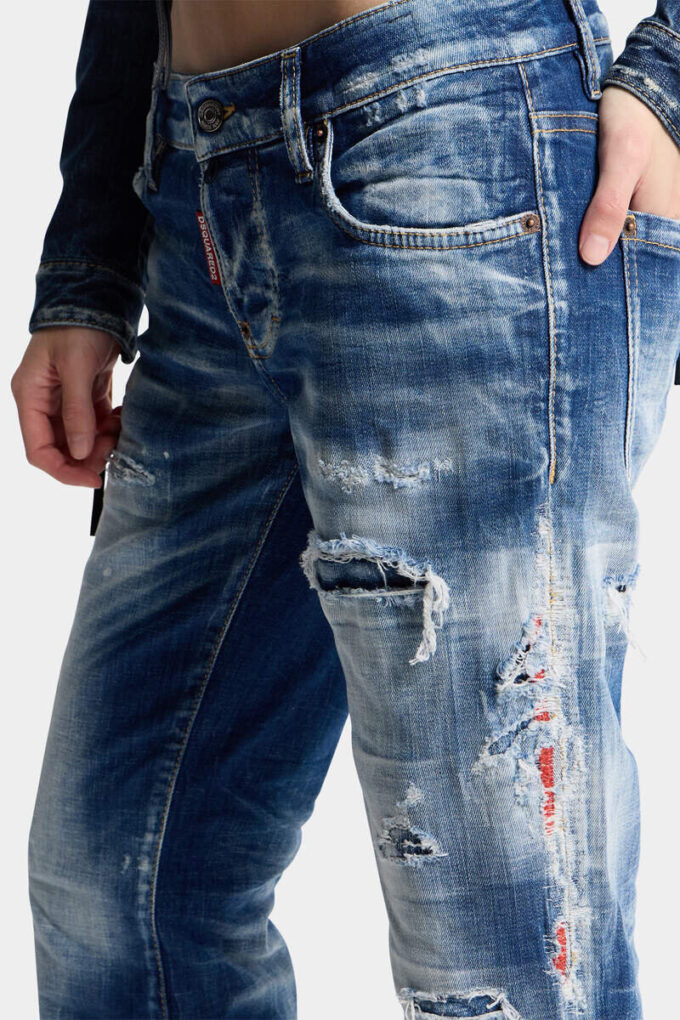 Jenna-Jeans med medium vask
