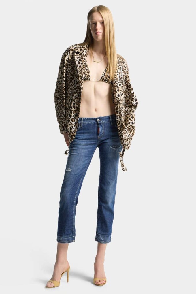 Jenna-Jeans med medium vask