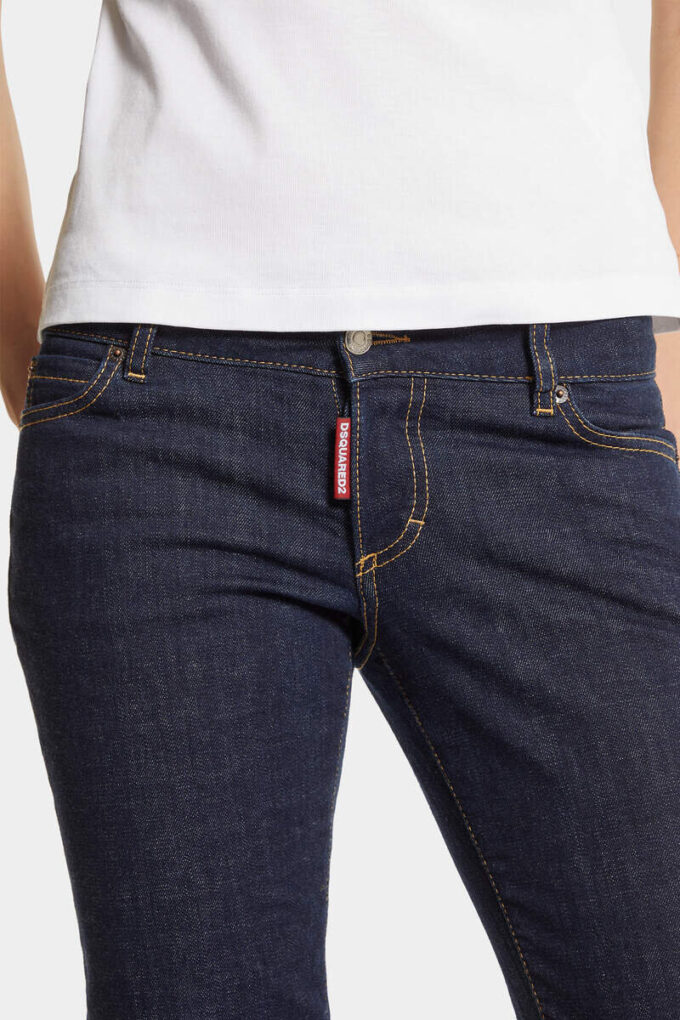 Jennifer-Jeans med mørk vask