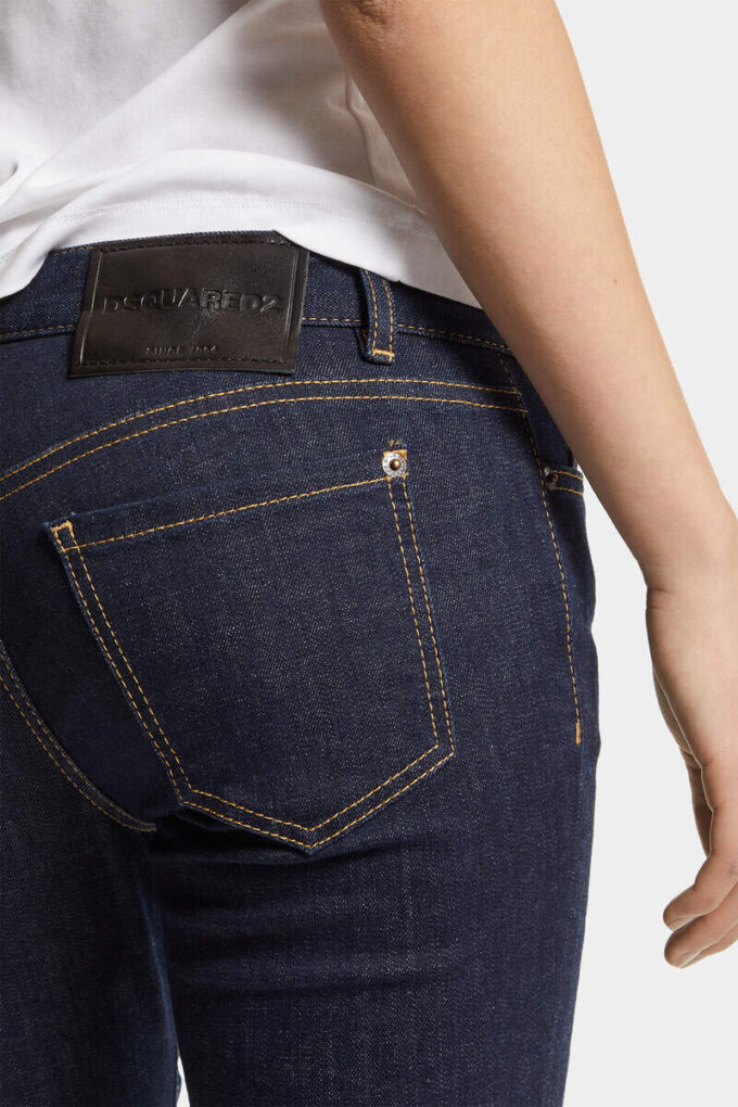 Jennifer-Jeans med mørk vask