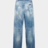 Joggebukse i lysvasket denim
