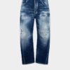 Kawaii-Jeans med medium vask