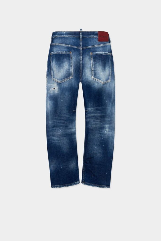Kawaii-Jeans med medium vask