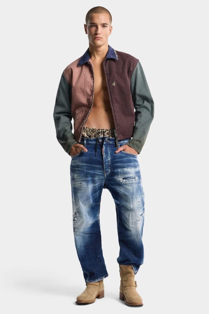 Kawaii-Jeans med medium vask