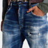 Kawaii-Jeans med medium vask