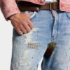 Kawaii-Jeans med medium vask