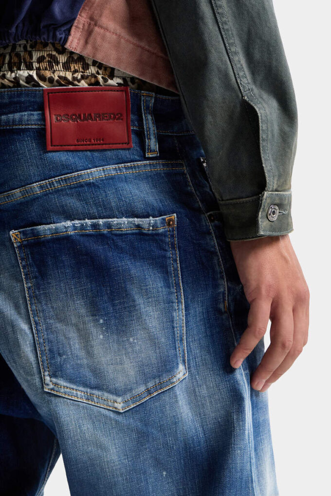 Kawaii-Jeans med medium vask
