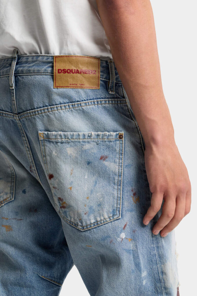 Kawaii-Jeans med medium vask
