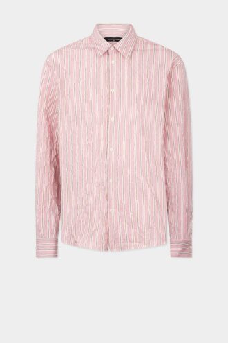 Krøllet oversized skjorte