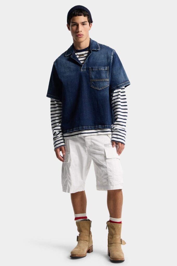 Lette bomullsShorts i kawaii-stil