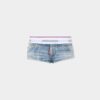 Lette, ubehandlede Jeans-hotpants
