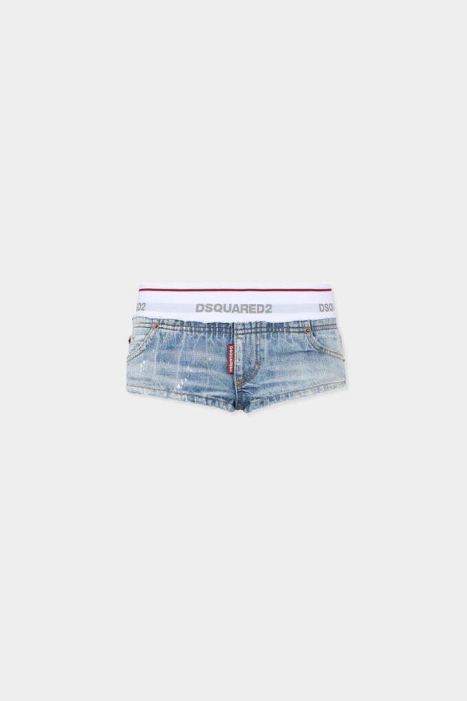 Lette, ubehandlede Jeans-hotpants