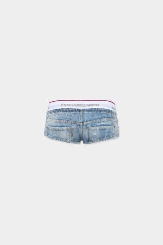 Lette, ubehandlede Jeans-hotpants