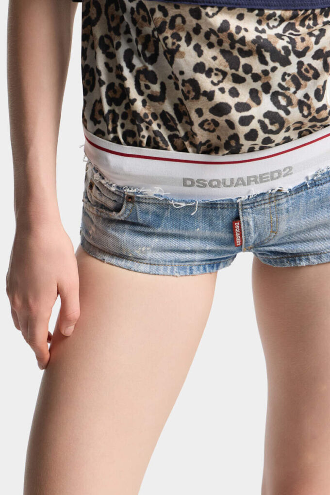 Lette, ubehandlede Jeans-hotpants