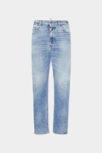 London Bro-Jeans med lys vask