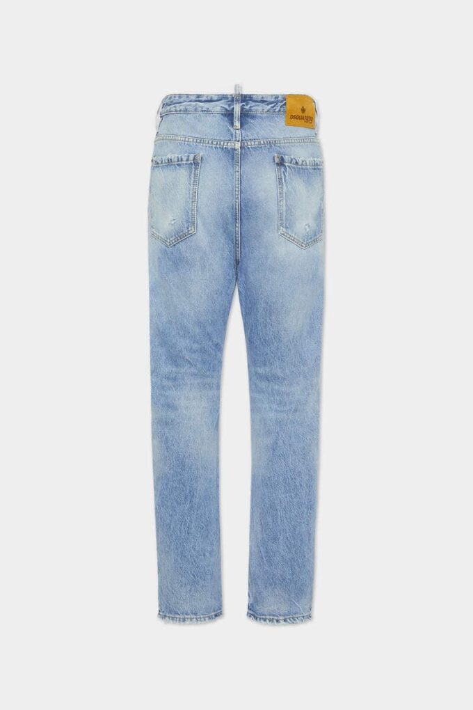 London Bro-Jeans med lys vask
