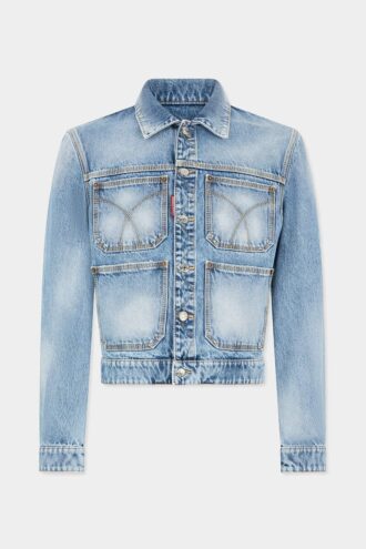 Lys Diagonale Wash 70’S-Jeansjakke