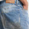 Lys, skittenvasket, løstsittende Jeans Lys, skittenvasket, løstsittende Jeans