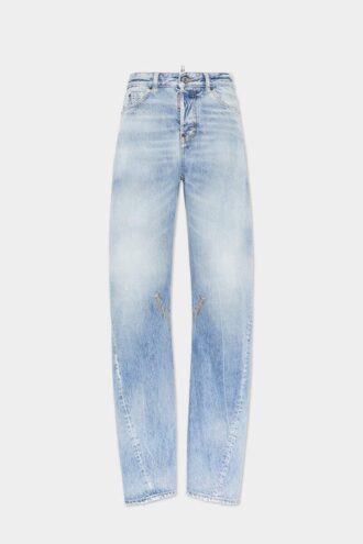 Lysvaskede D2 Twisted-Jeans Lysvaskede D2 Twisted-Jeans