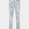 Lysvaskede Teddy-Jeans