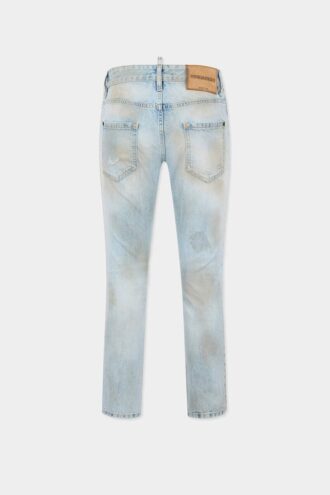 Lysvaskede Teddy-Jeans