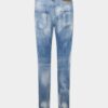 Lysvaskede Teddy-Jeans