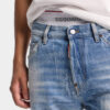 Lysvaskede Teddy-Jeans