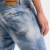 Lysvaskede Teddy-Jeans
