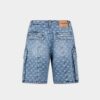Lysvaskede utility-shorts