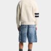 Lysvaskede utility-shorts