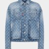 Lysvasket utility-Jeans-jakke