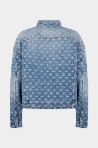 Lysvasket utility-Jeans-jakke