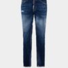 Medium rød flekkvaskede Teddy-Jeans Medium rød flekkvaskede Teddy-Jeans