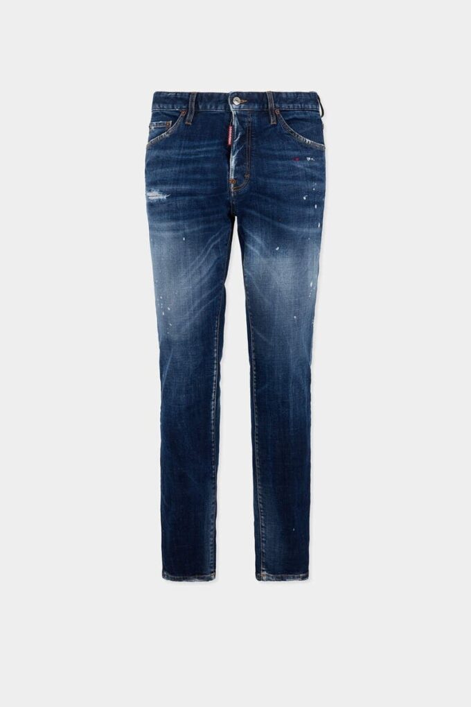 Medium rød flekkvaskede Teddy-Jeans Medium rød flekkvaskede Teddy-Jeans