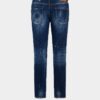 Medium rød flekkvaskede Teddy-Jeans Medium rød flekkvaskede Teddy-Jeans