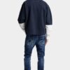 Medium rød flekkvaskede Teddy-Jeans Medium rød flekkvaskede Teddy-Jeans