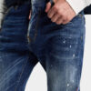 Medium rød flekkvaskede Teddy-Jeans Medium rød flekkvaskede Teddy-Jeans