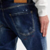 Medium rød flekkvaskede Teddy-Jeans Medium rød flekkvaskede Teddy-Jeans